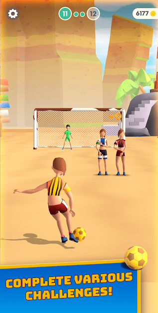 Flick Goal! Android Game Image 1