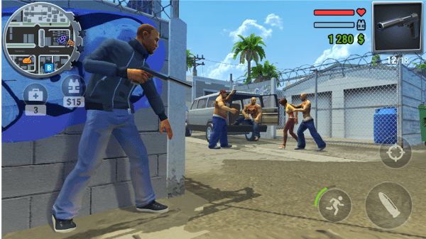 STREETS OF FIRE. Real Gangster Wars Android Game Image 1