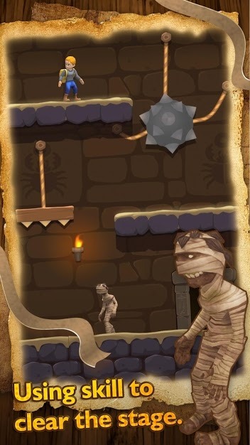 Relic Adventure - Rescue Cut Rope Puzzle Game Android Game Image 3
