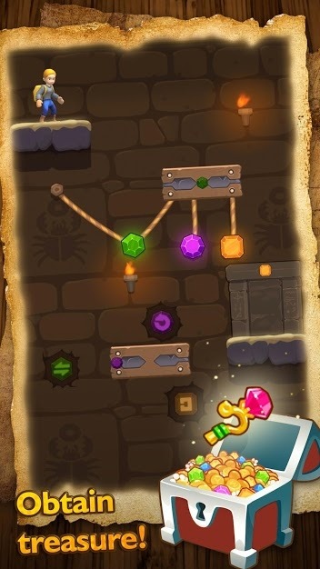 Relic Adventure - Rescue Cut Rope Puzzle Game Android Game Image 4
