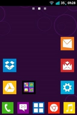 Windows Go Launcher Android Theme Image 1