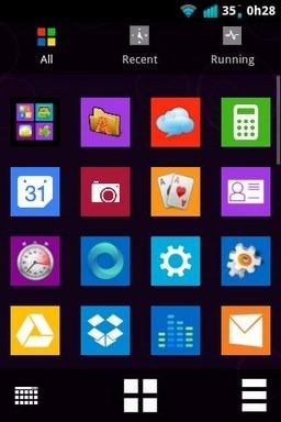 Windows Go Launcher Android Theme Image 2