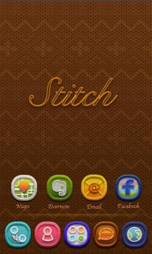 W-Stitchknff Go Launcher Android Theme Image 1