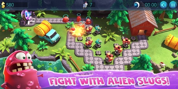 Defenchick TD - Tower Defense 3D Game Android Game Image 1