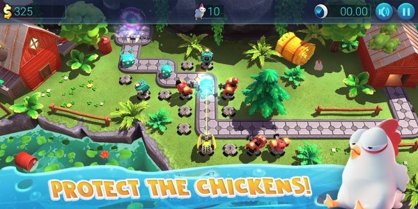 Defenchick TD - Tower Defense 3D Game Android Game Image 2