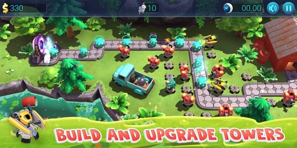 Defenchick TD - Tower Defense 3D Game Android Game Image 4