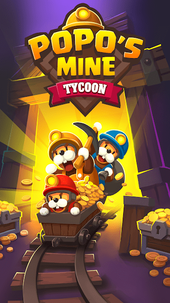 Popo&#039;s Mine - Idle Tycoon Game Android Game Image 1