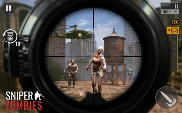 Sniper Zombies Android Game Image 1