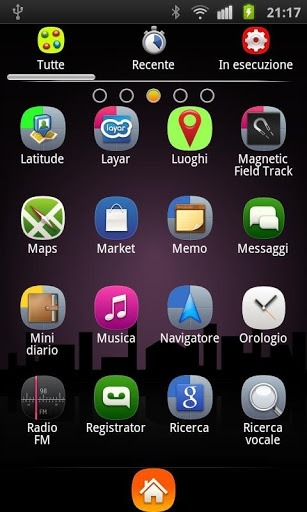 After The Rain Go Launcher Android Theme Image 2