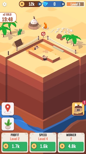 Idle Digging Tycoon Android Game Image 1