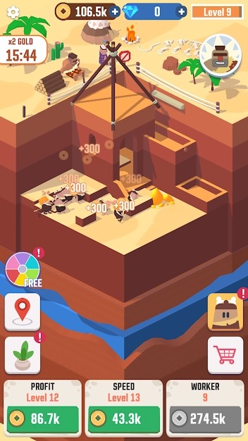 Idle Digging Tycoon Android Game Image 2