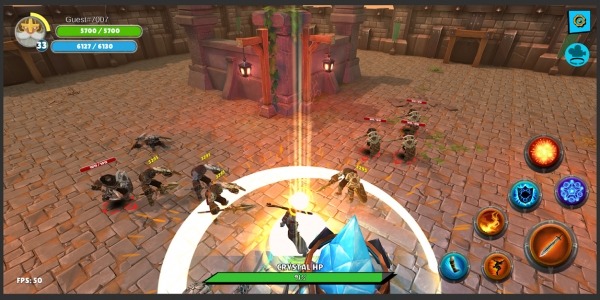 Knight&#039;s Life Hero Defense, Online RPG &amp; PVP Arena Android Game Image 1