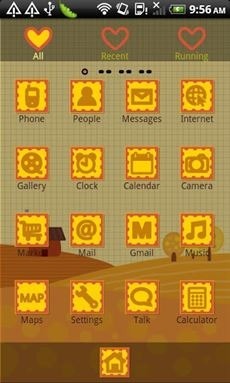 Autumn Go Launcher Android Theme Image 2