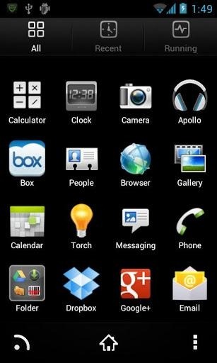 HTC Sense Go Launcher Android Theme Image 2