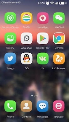 Urban Sunset Hola Launcher Android Theme Image 2