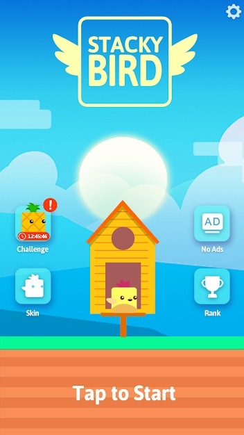 Stacky Bird: Hyper Casual Flying Birdie Game Android Game Image 1