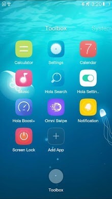 Jellyfish Hola Launcher Android Theme Image 2