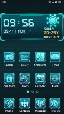 Future Tech Hola Launcher Android Theme Image 1