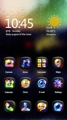 Luminous Hola Launcher Android Theme Image 1