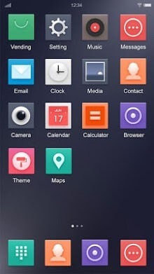 The Night Hola Launcher Android Theme Image 2