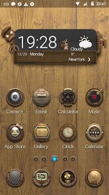 Steam Punk Hola Launcher Android Theme Image 1