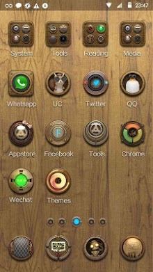 Steam Punk Hola Launcher Android Theme Image 2