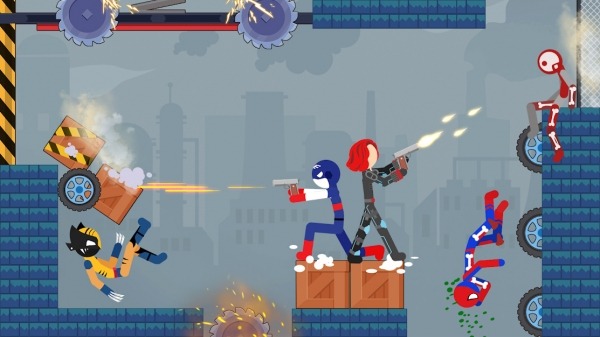 Stick Destruction - Battle Of Ragdoll Warriors Android Game Image 3