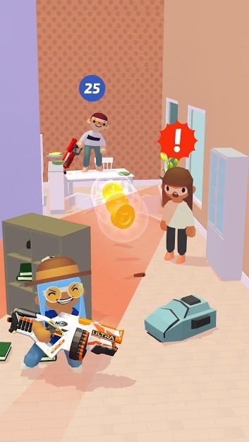 NERF Epic Pranks! Android Game Image 2