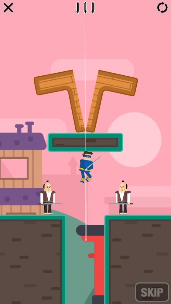 Mr Ninja - Slicey Puzzles Android Game Image 1