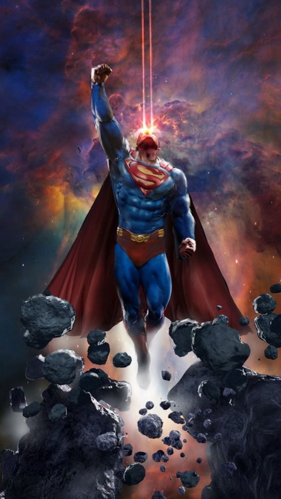 Superman Mobile Phone Wallpaper Image 1