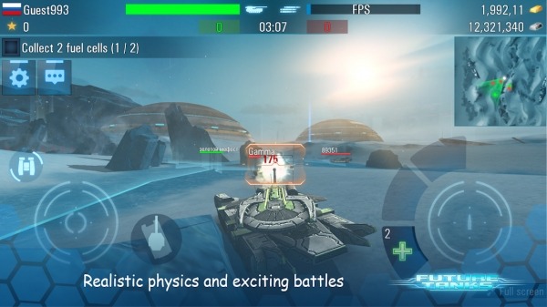 Future Tanks: Action Army Tank Games Android Game Image 5
