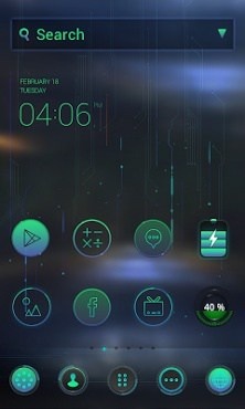 Tech Tuning Dodol Launcher Android Theme Image 1