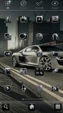 CityRacing Dodol Launcher Android Theme Image 2