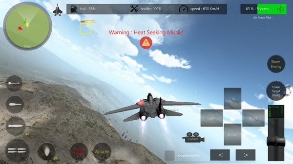 Air Scramble : Interceptor Fighter Jets Android Game Image 2