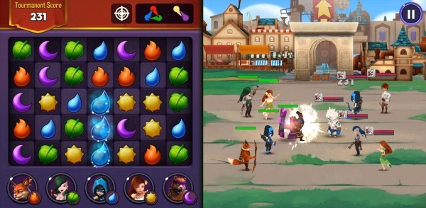 Kingdom Raids - Puzzle Wars Android Game Image 4