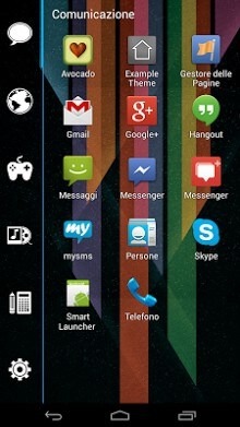 Full Transparent Smart Launcher Android Theme Image 2
