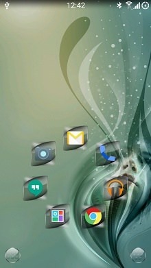 Gloss Smart Launcher Android Theme Image 1