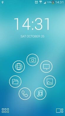 Light Lines Smart Launcher Android Theme Image 1