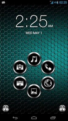 Metal Smart Launcher Android Theme Image 1