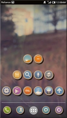 Shadow Smart Launcher Android Theme Image 1
