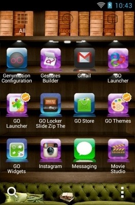 iPhone Go Launcher Android Theme Image 2