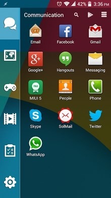 Flat Smart Launcher Android Theme Image 2