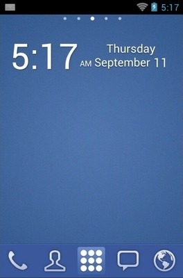 Facebook Go Launcher Android Theme Image 1