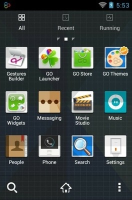 Origami Go Launcher Android Theme Image 2