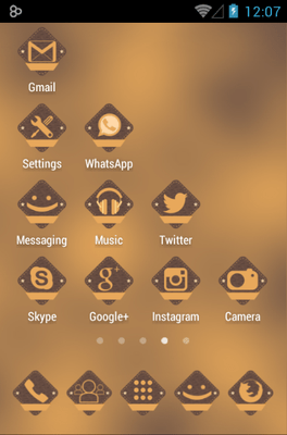 VinBadges Go Launcher Android Theme Image 2