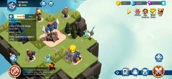 Fortress Isles: Sky War Android Game Image 3