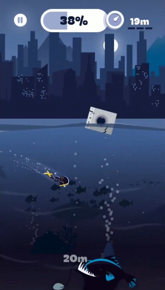 Crazy Diver Android Game Image 1