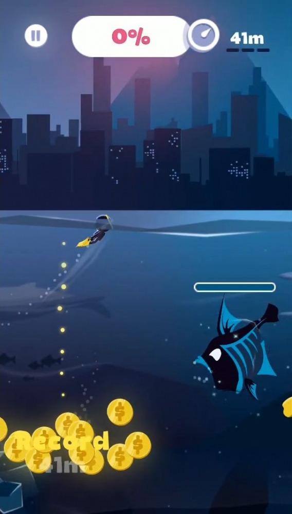 Crazy Diver Android Game Image 2