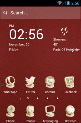 Clay Sculptures Hola Launcher Android Theme Image 1