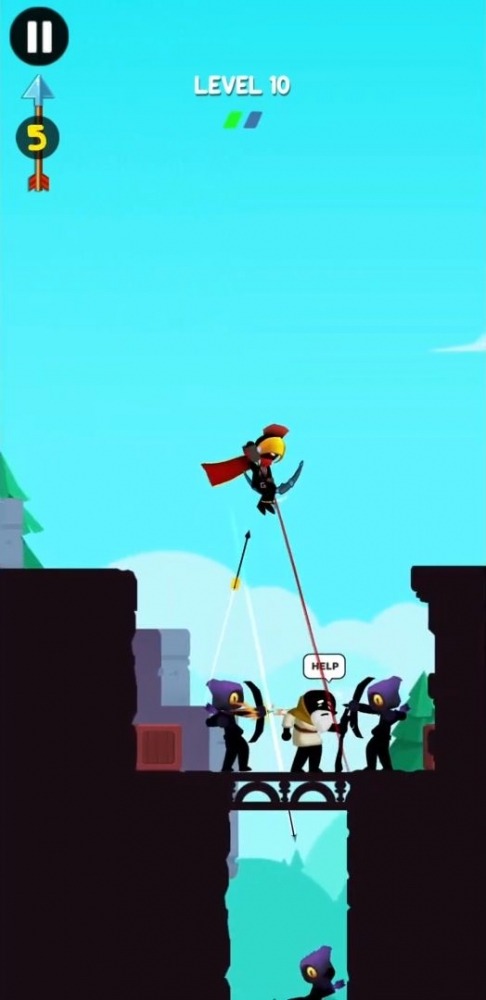 Stick Heroes: Arrow Master Android Game Image 2